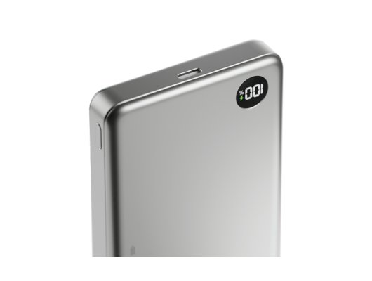 Внешний аккумулятор OLMIO QM-16 10000mAh Серебристый (44475)